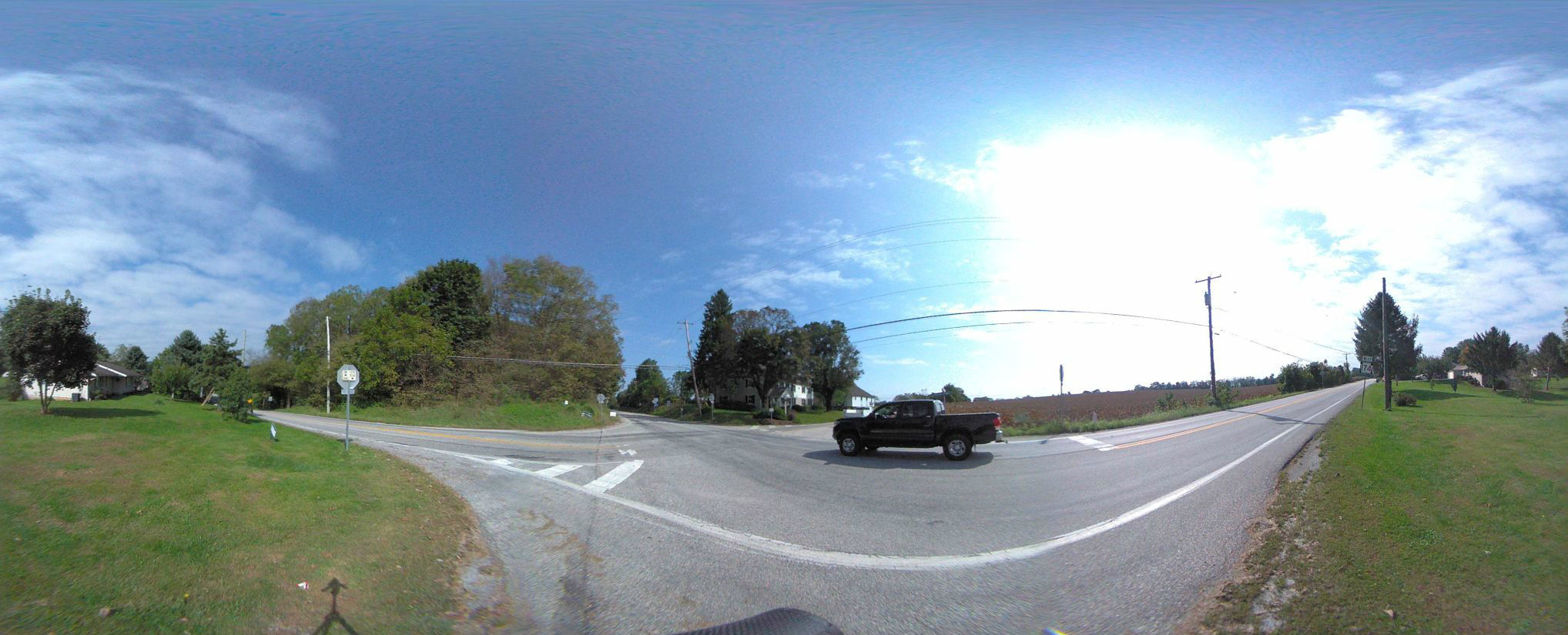 Route 174 and West Lisburn Road intersection